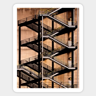 Factory Stairs Sticker